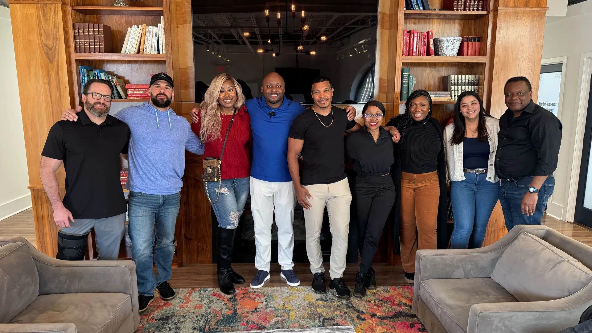 The Middleman Strategy community together at a live event